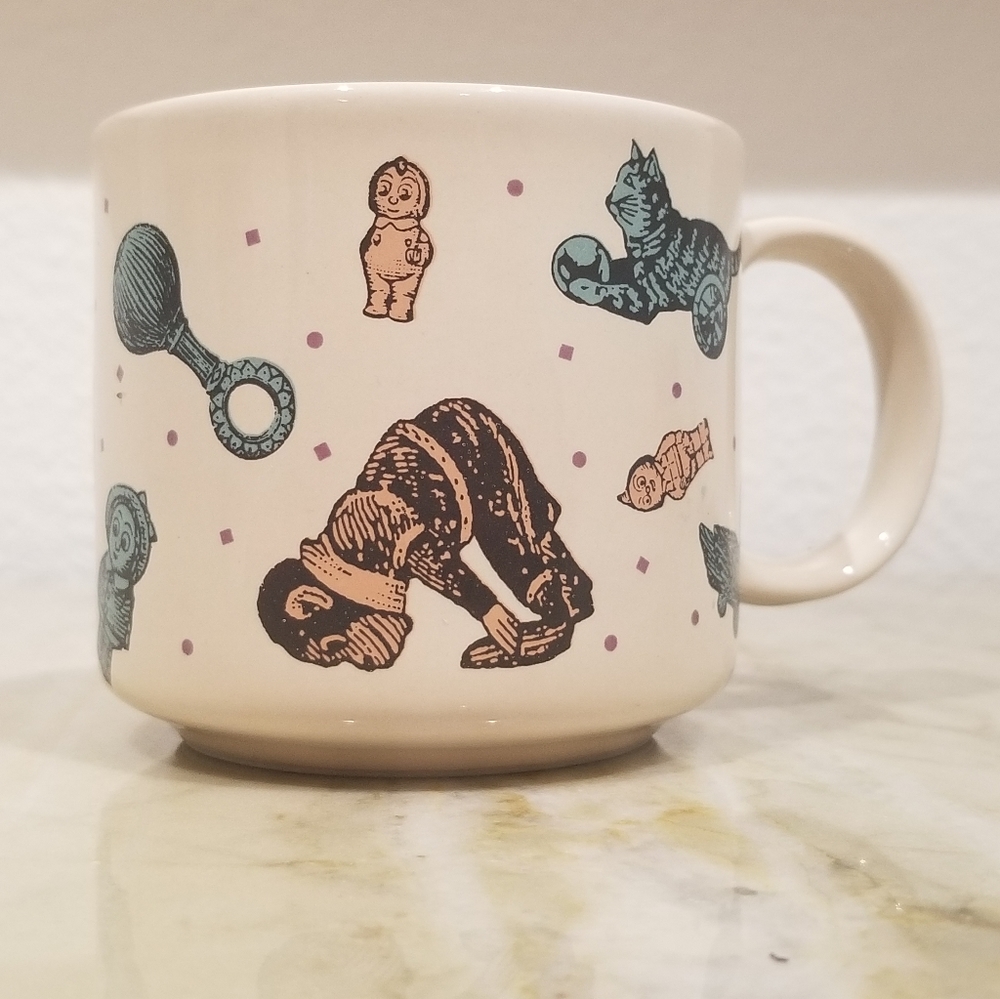 Vintage Michel & Company Toy graphics mug